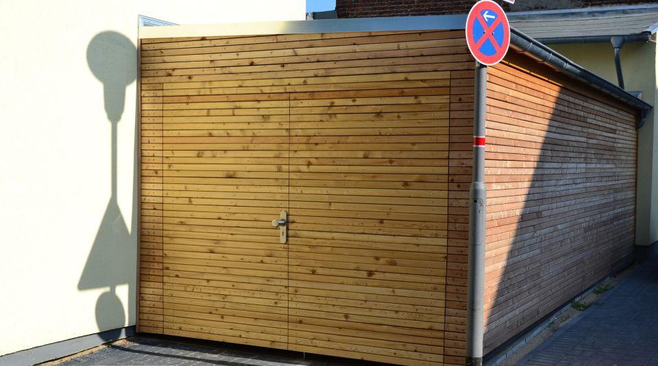 Bauelement, das von der Bernd Krüger Schreinerei gefertigt wurde