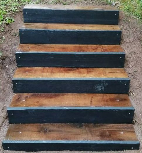 Escalier traverse et ardoise