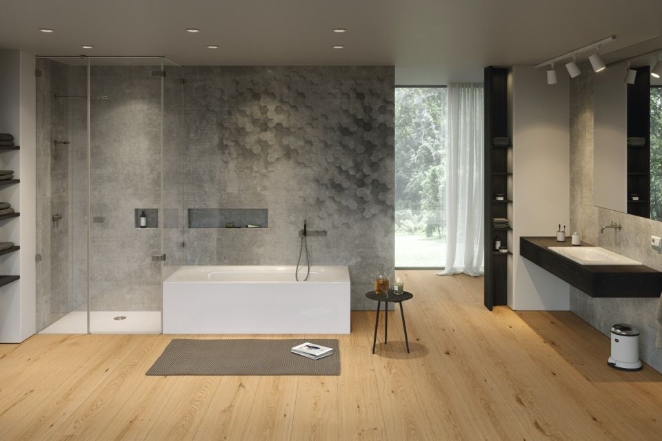 Bade- und Duschwanne