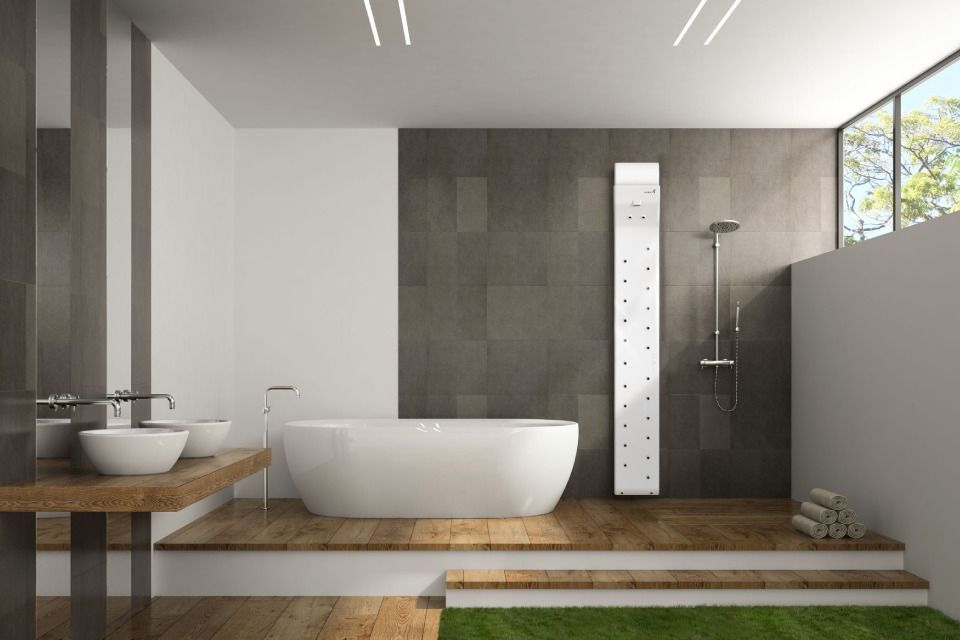 Handtuchradiator/Ganzkörpertrockner