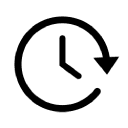 Icon Person mit Uhr