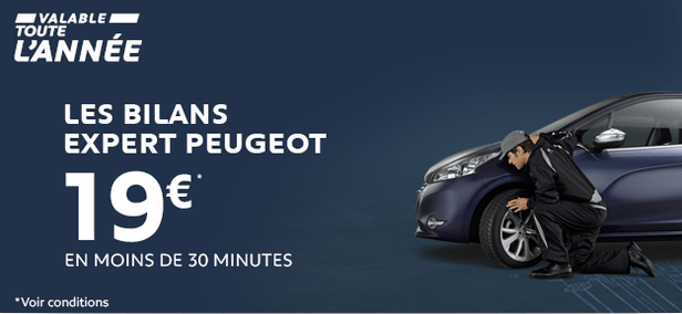 Les bilans experts Peugeot