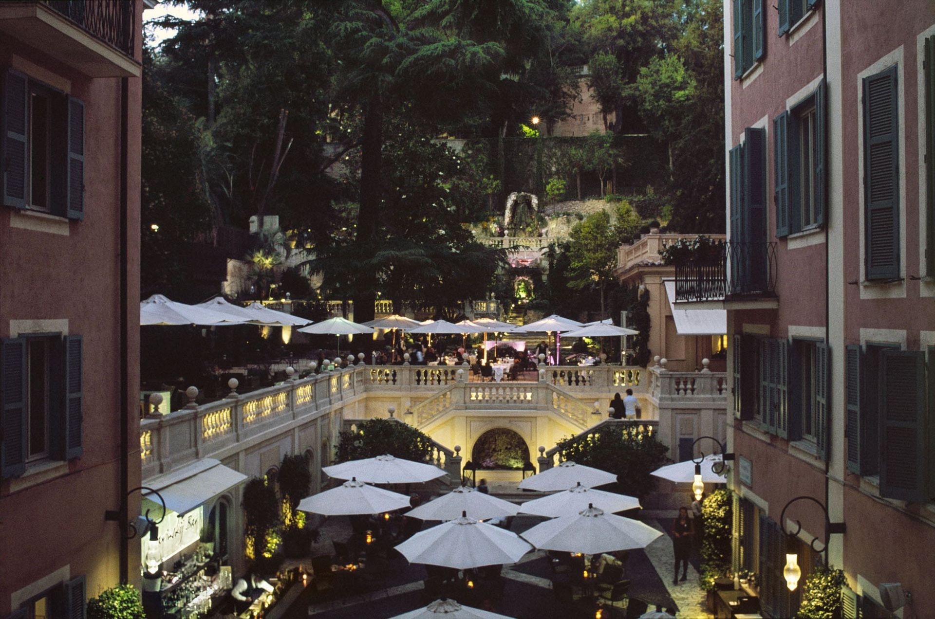 Hotel de Russie in Piazza del Popolo