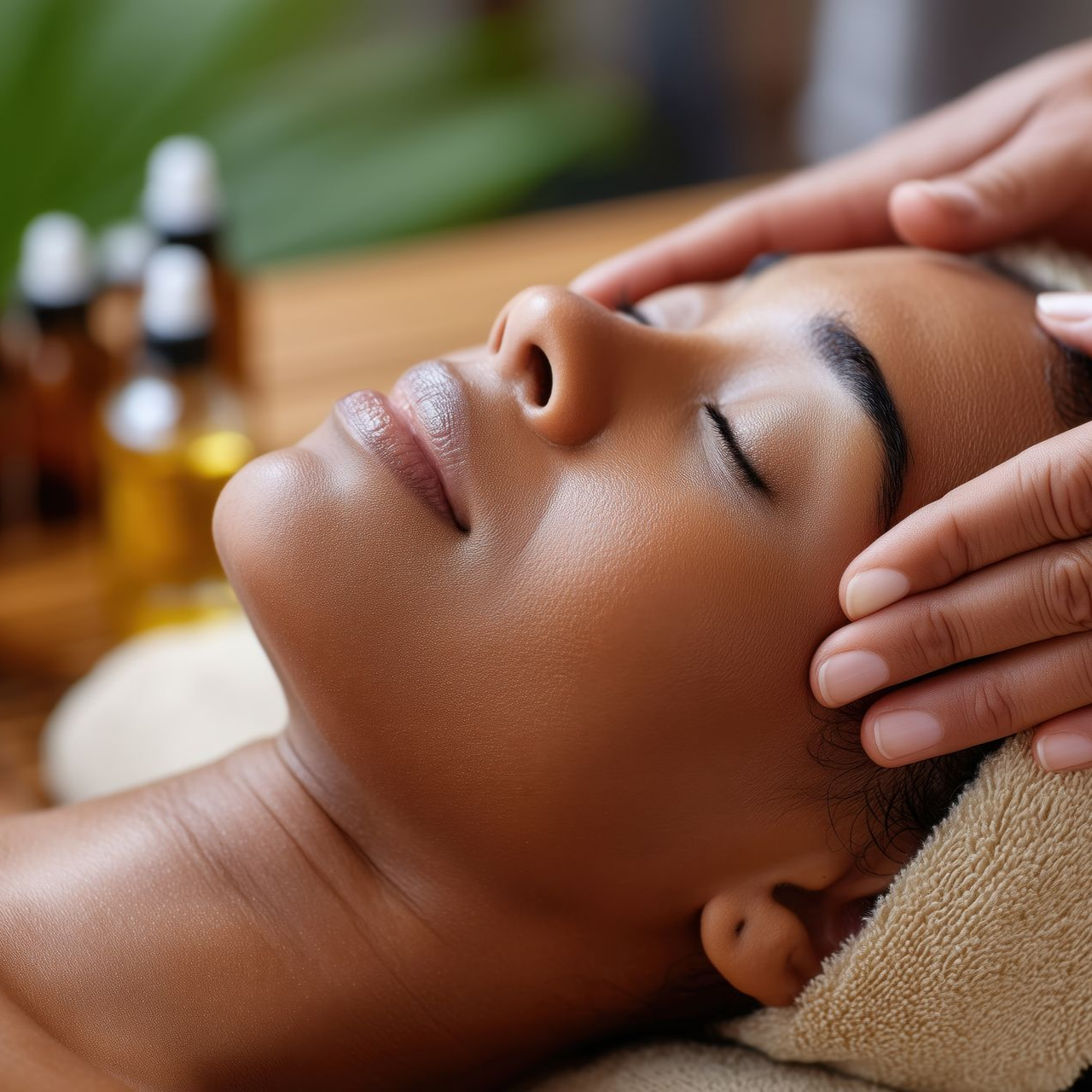 Soin aux huiles essentielles