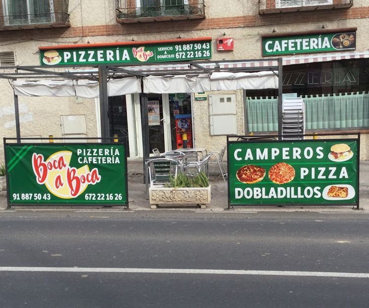 Pizzería en Daganzo de Arriba