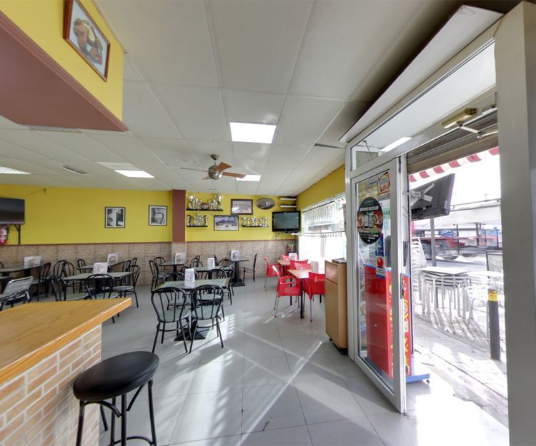 Interior de nuestra pizzería en Daganzo de Arriba