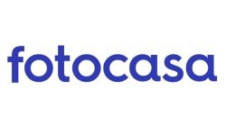 Logotipo de Fotocasa en texto azul sobre fondo blanco.