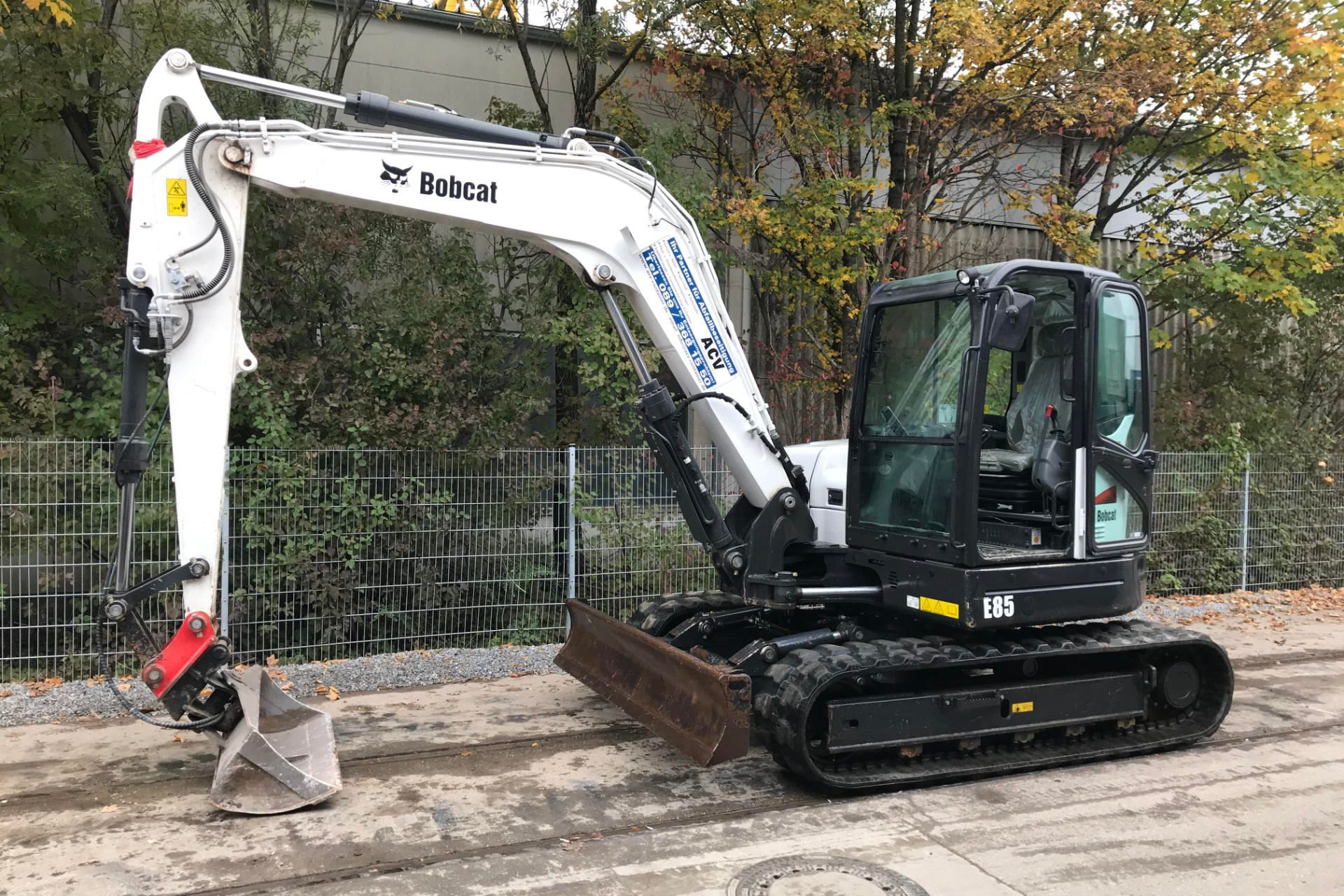 Minibagger von ACV Containerverleih