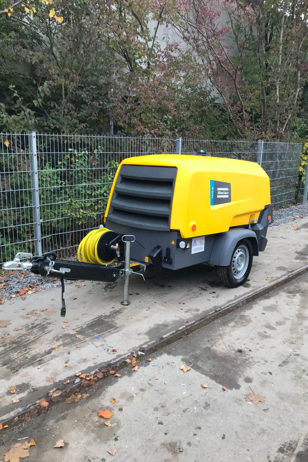 Baukompressor für Druckluft