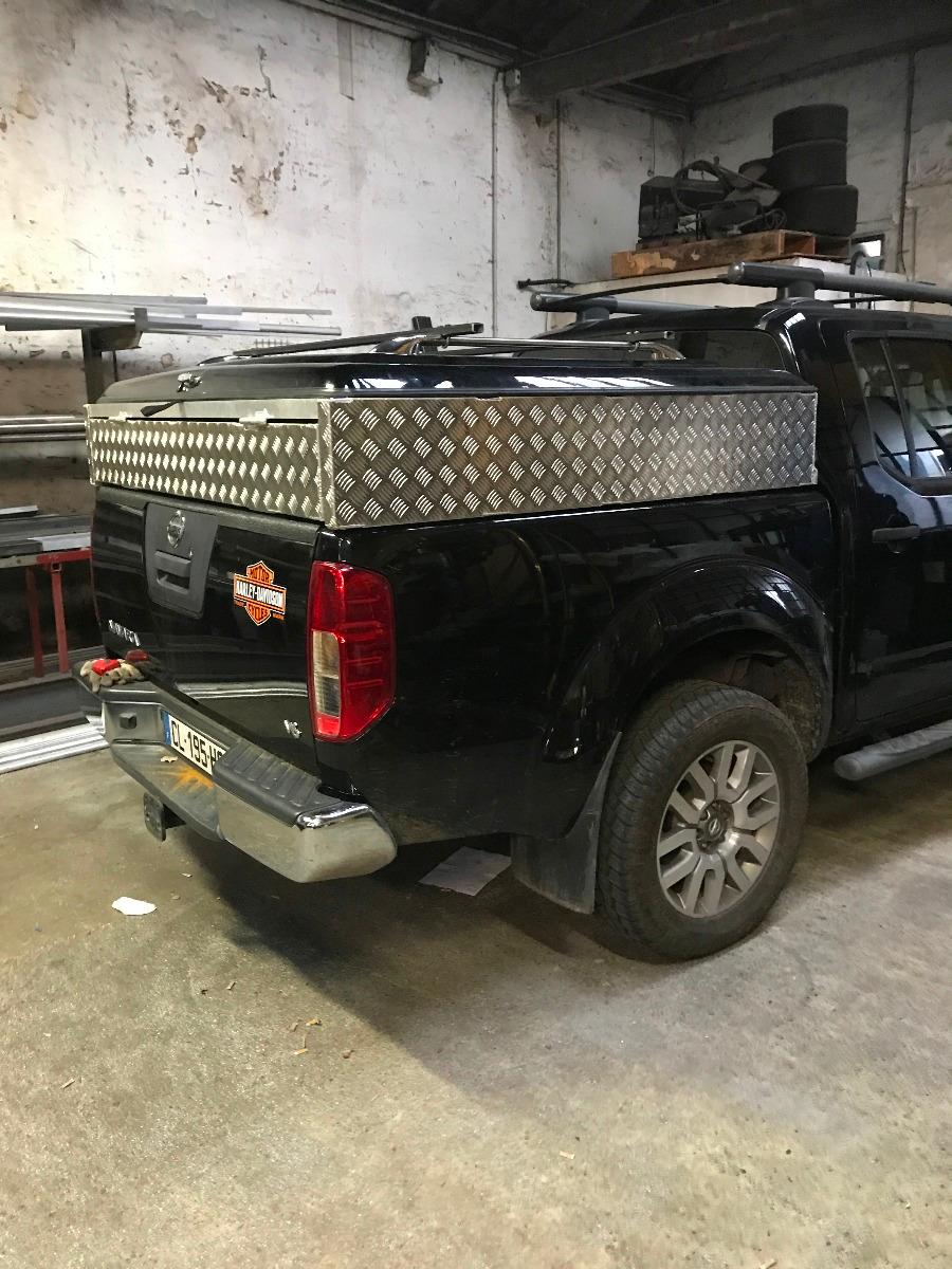 fabrication couvercle benne pick up