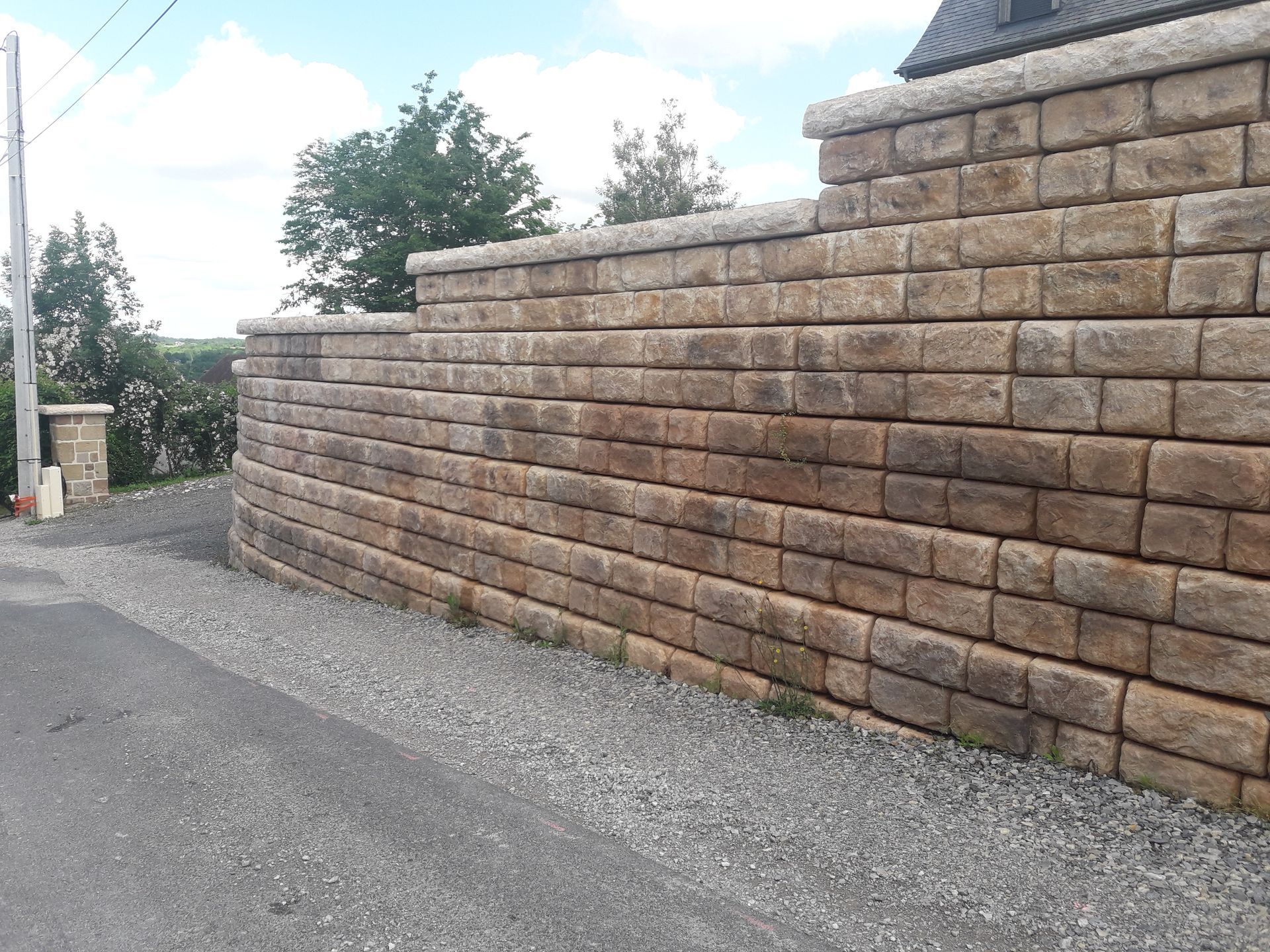 Béton pour décoration extérieure