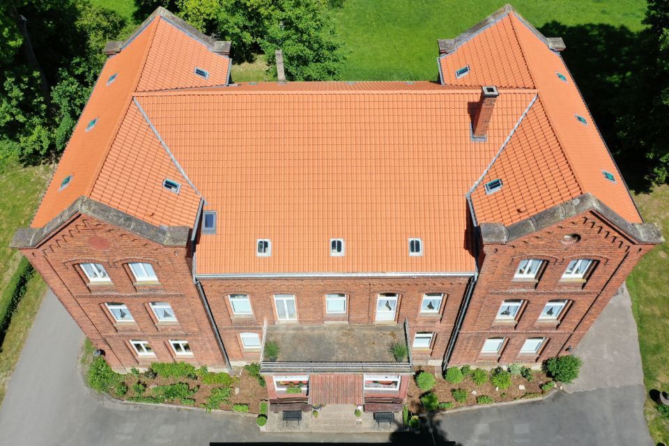 Gedecktes Dach von Herrenhaus