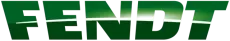 Logotipo verde de Fendt sobre fondo blanco