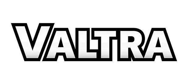 Logotipo de Valtra en texto negro y negrita