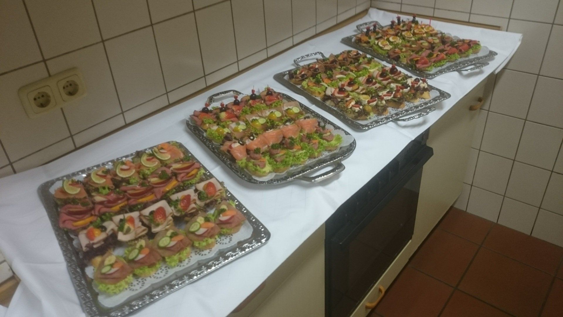 Canapes Partyservice Fleischerei Kolditz