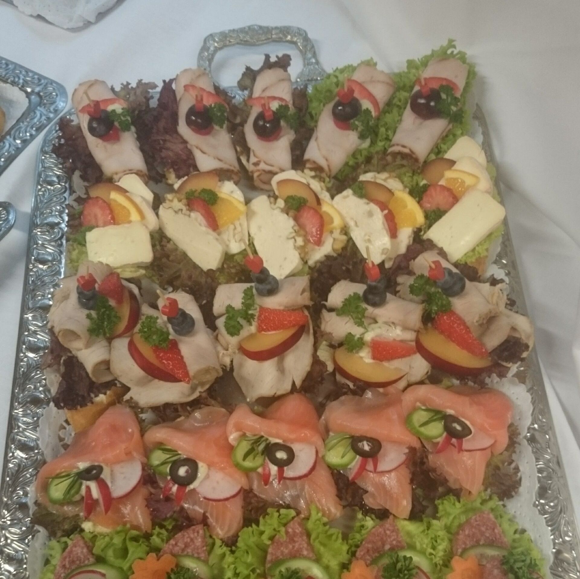 Canapes Partyservice Fleischerei Kolditz