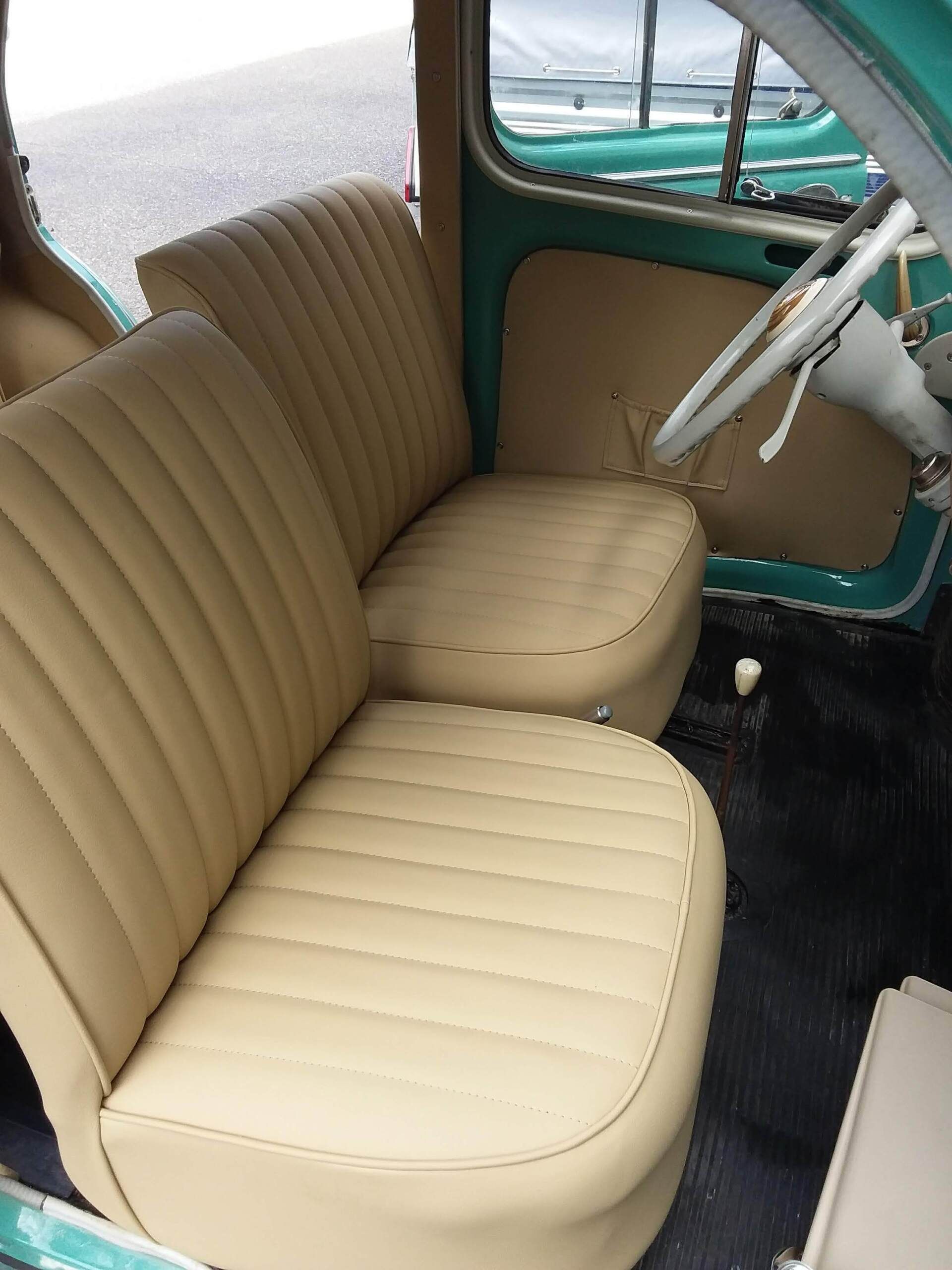 Sièges en cuir d'une voiture