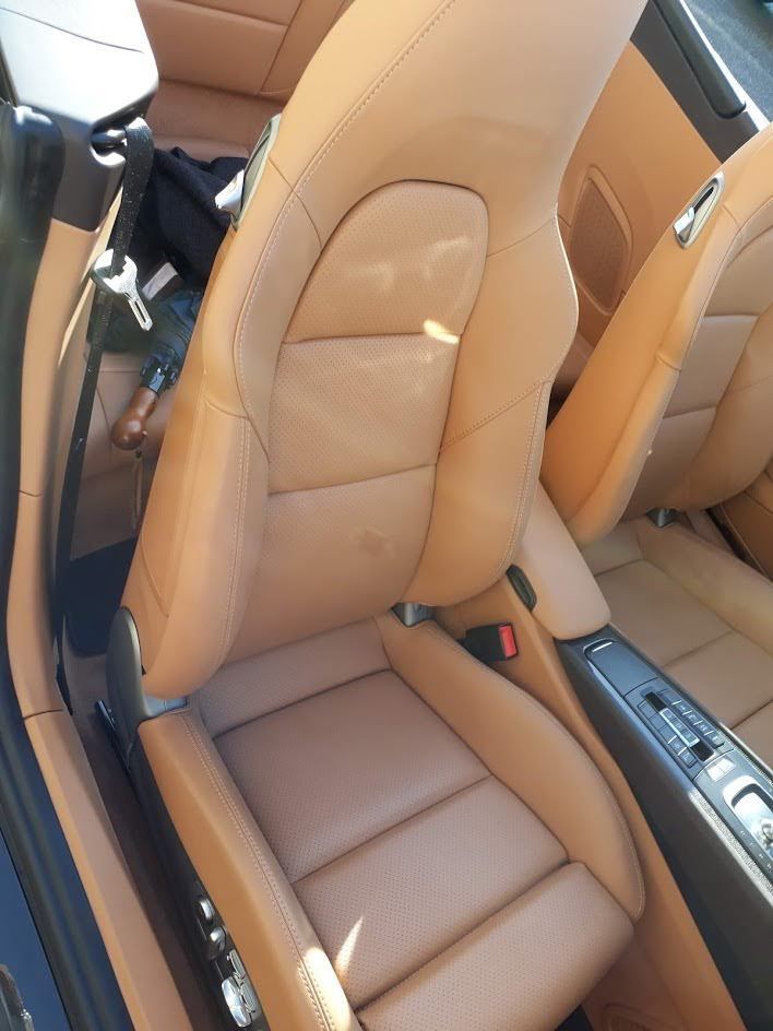 Siège passager en cuir