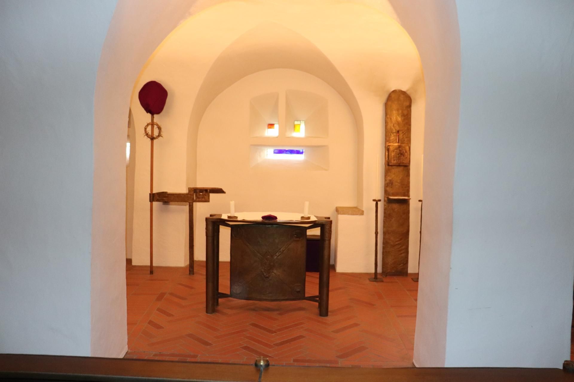 Altar in der Benediktuskapelle Altar in der Benediktuskapelle