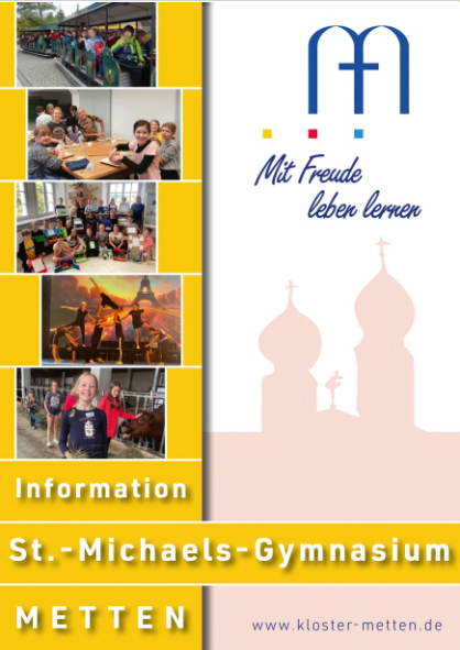 Infoheft des St.-Michaels-Gymnasium