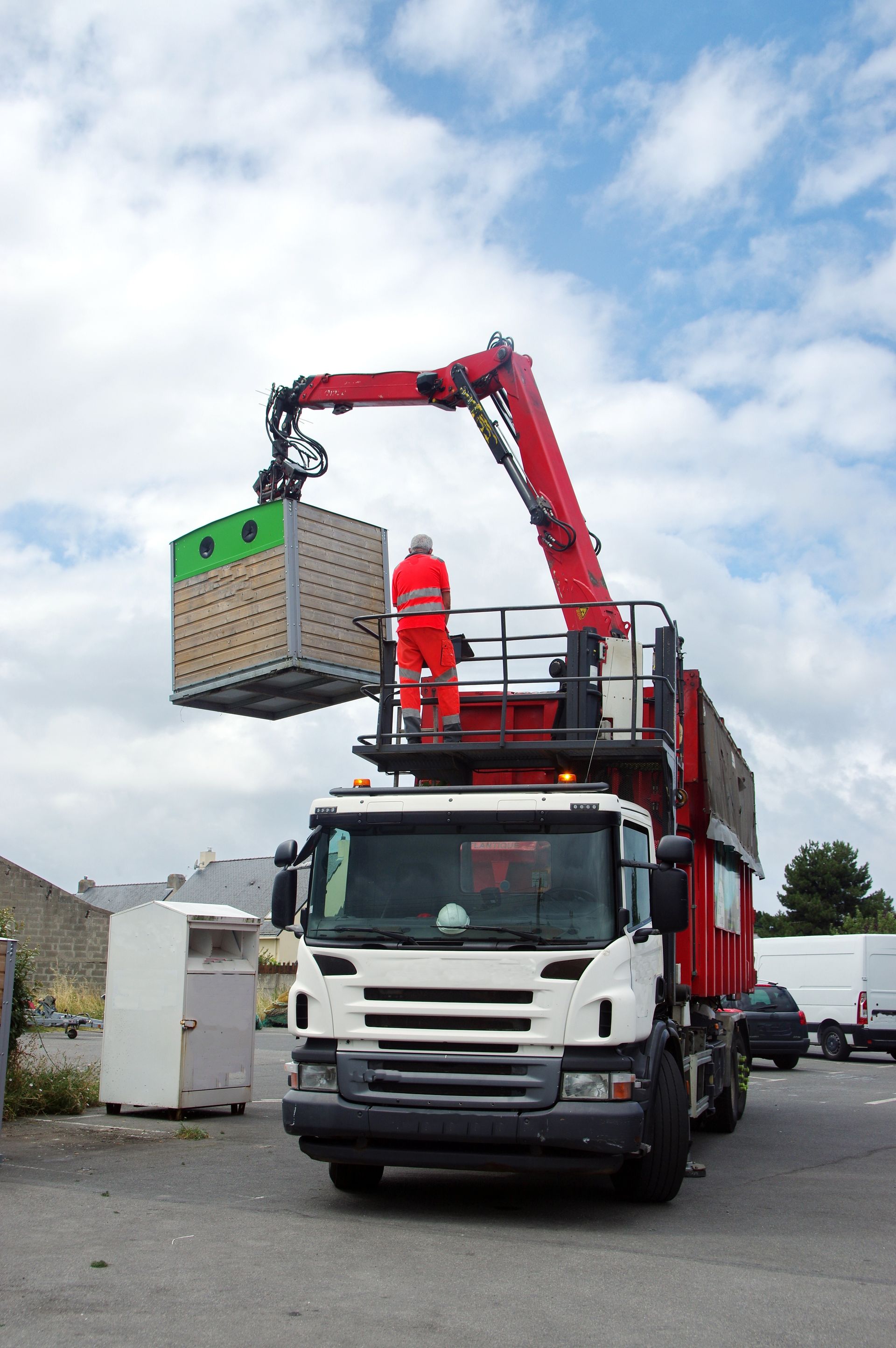 Opération de levage