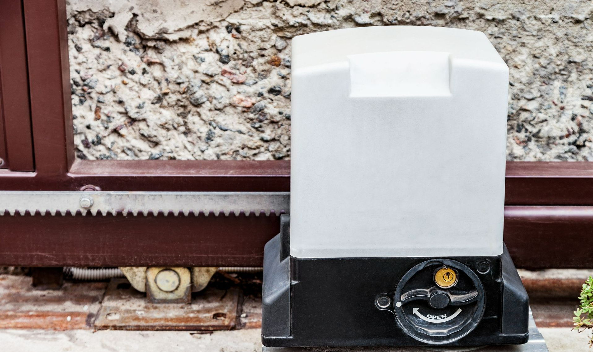 Moteur de portail coulissant