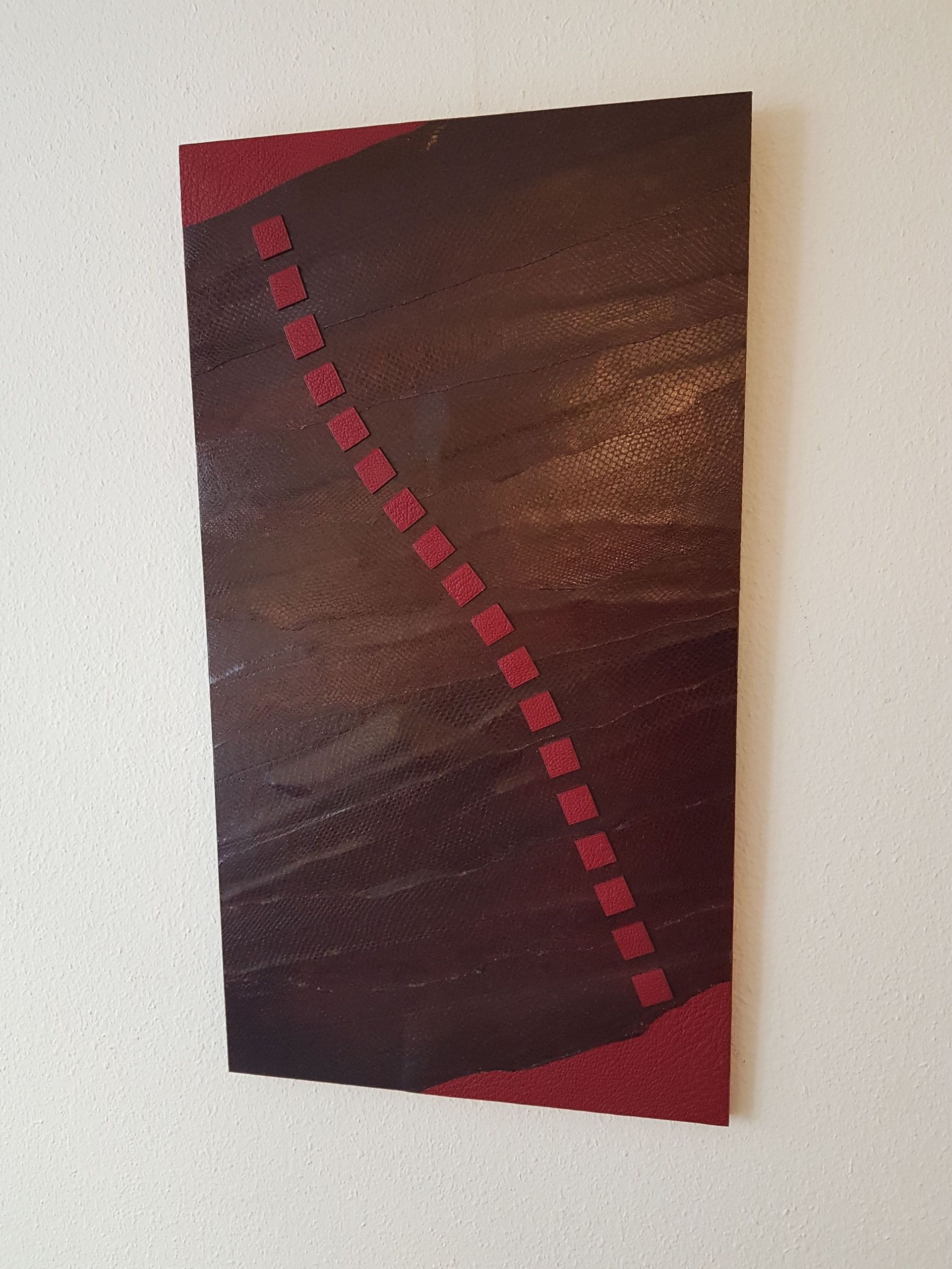 Tableau en cuir - Thomas Birchler