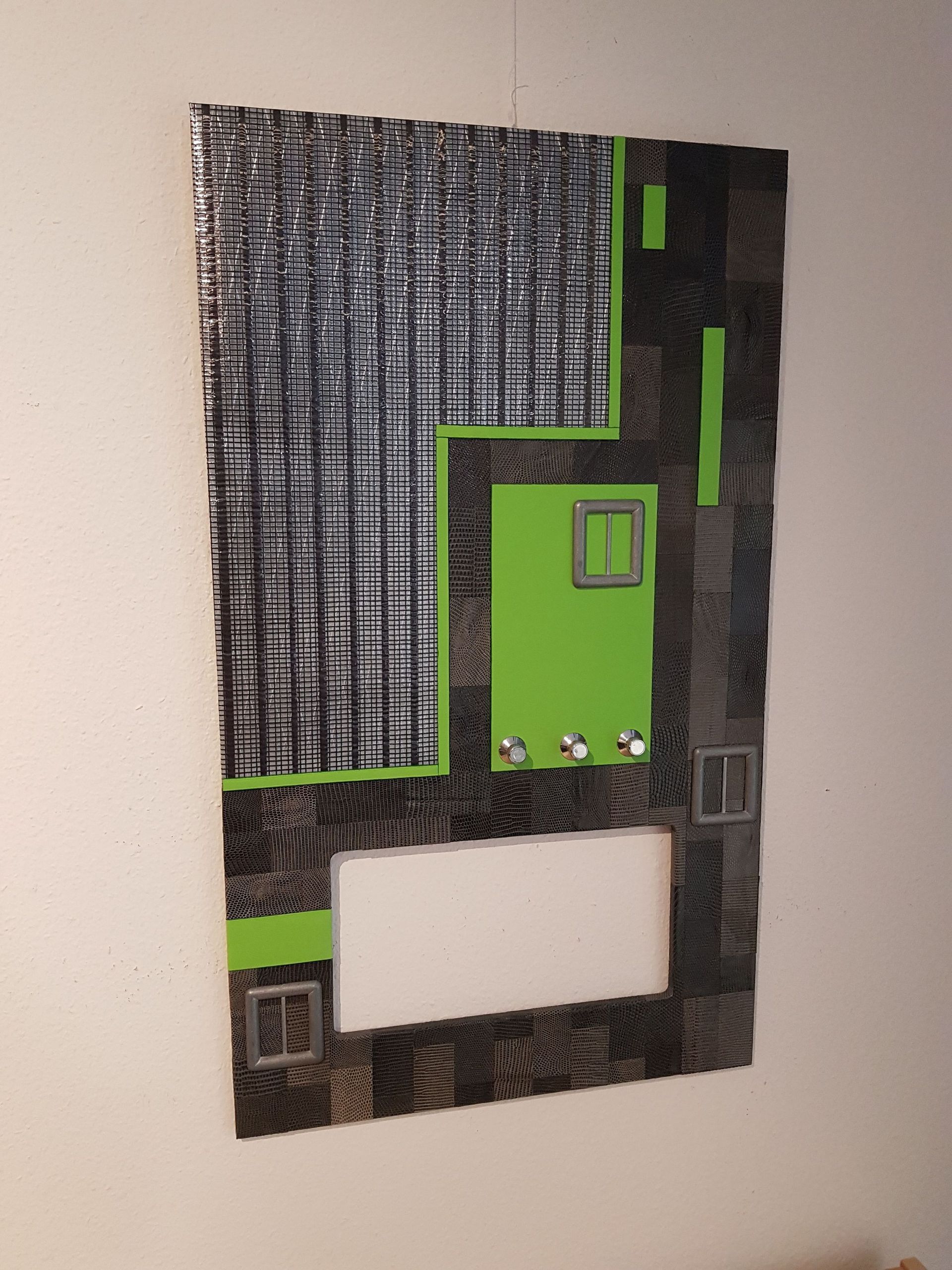 Tableau en cuir - Thomas Birchler