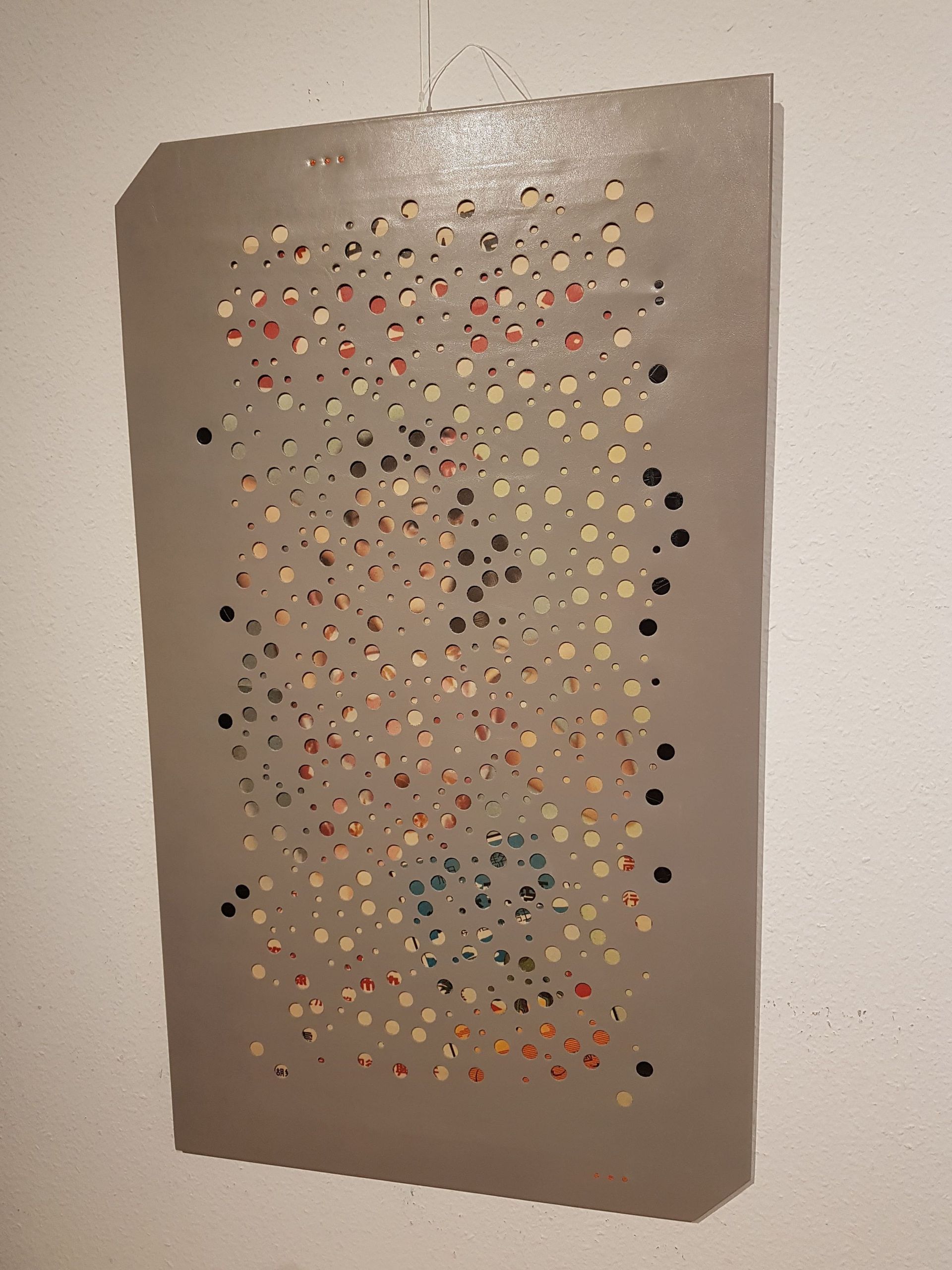 Tableau en cuir - Thomas Birchler