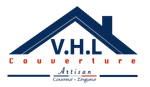 A logo for v.h.l couverture artisan