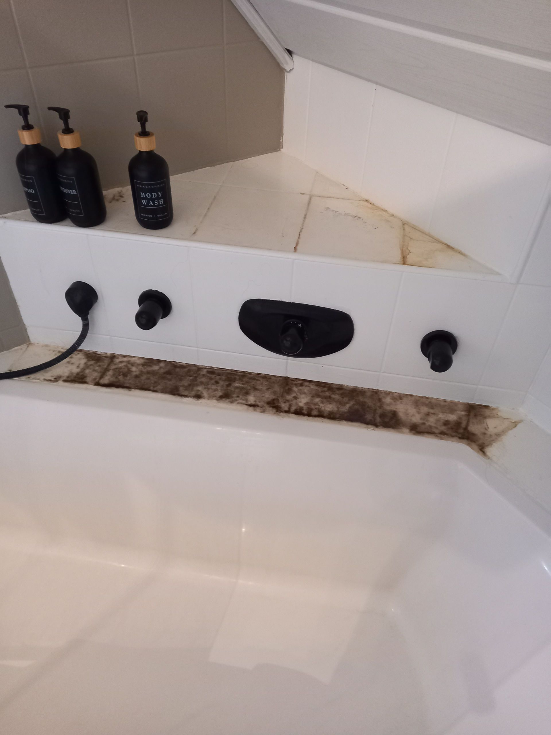 Badewannen-Reparatur vorher-Foto
