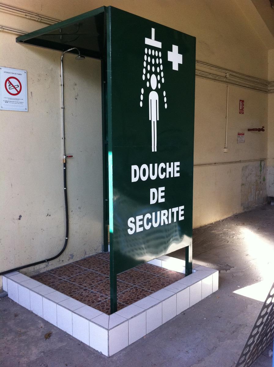 Réalisation de douche