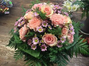 Blumenstrauß mit hellrosa Blüten