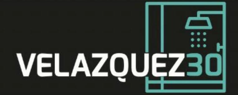 Un logotipo para velaquez30 con la imagen de una caja.