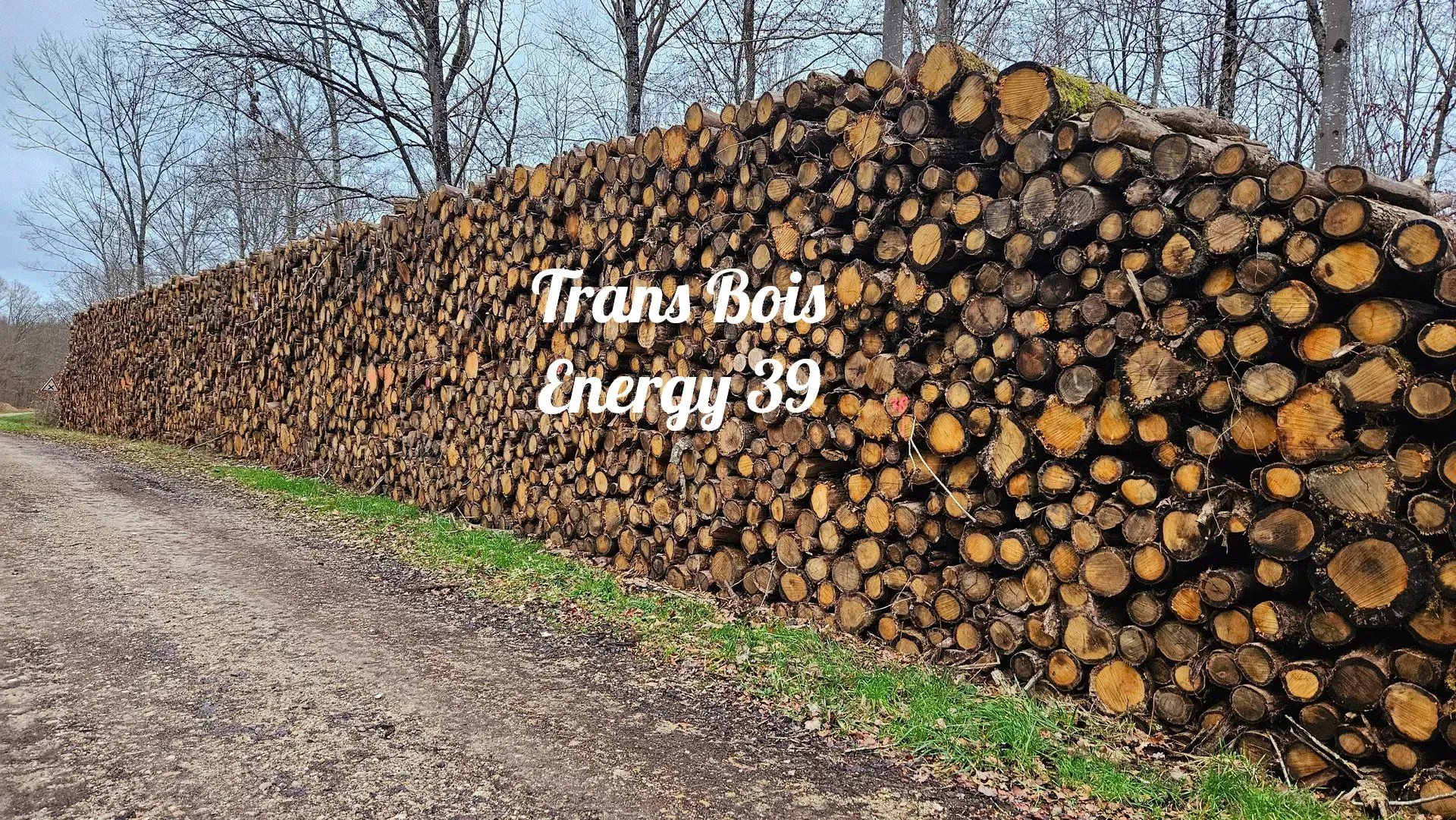 Stock de bois de chauffage