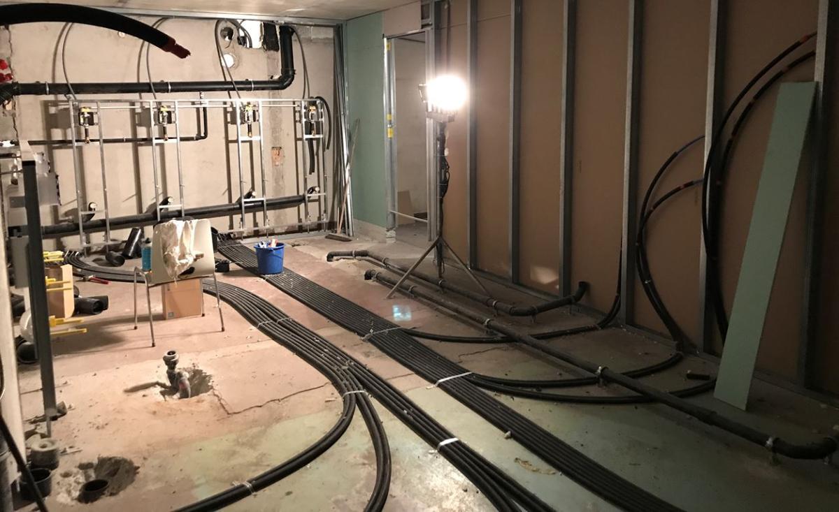 Travaux de chauffage