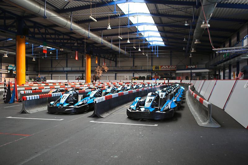indoor-kartbahn