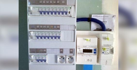 Tableau electrique Pavillon Tarif Bleu