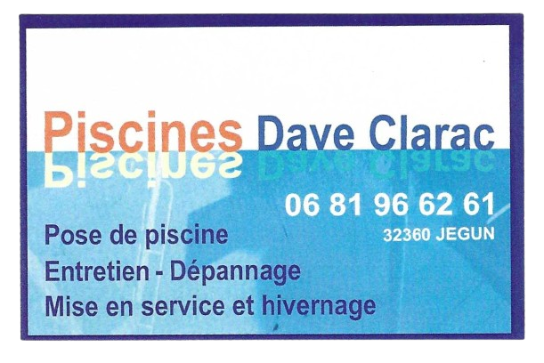 Logo Piscines Dave Clarac