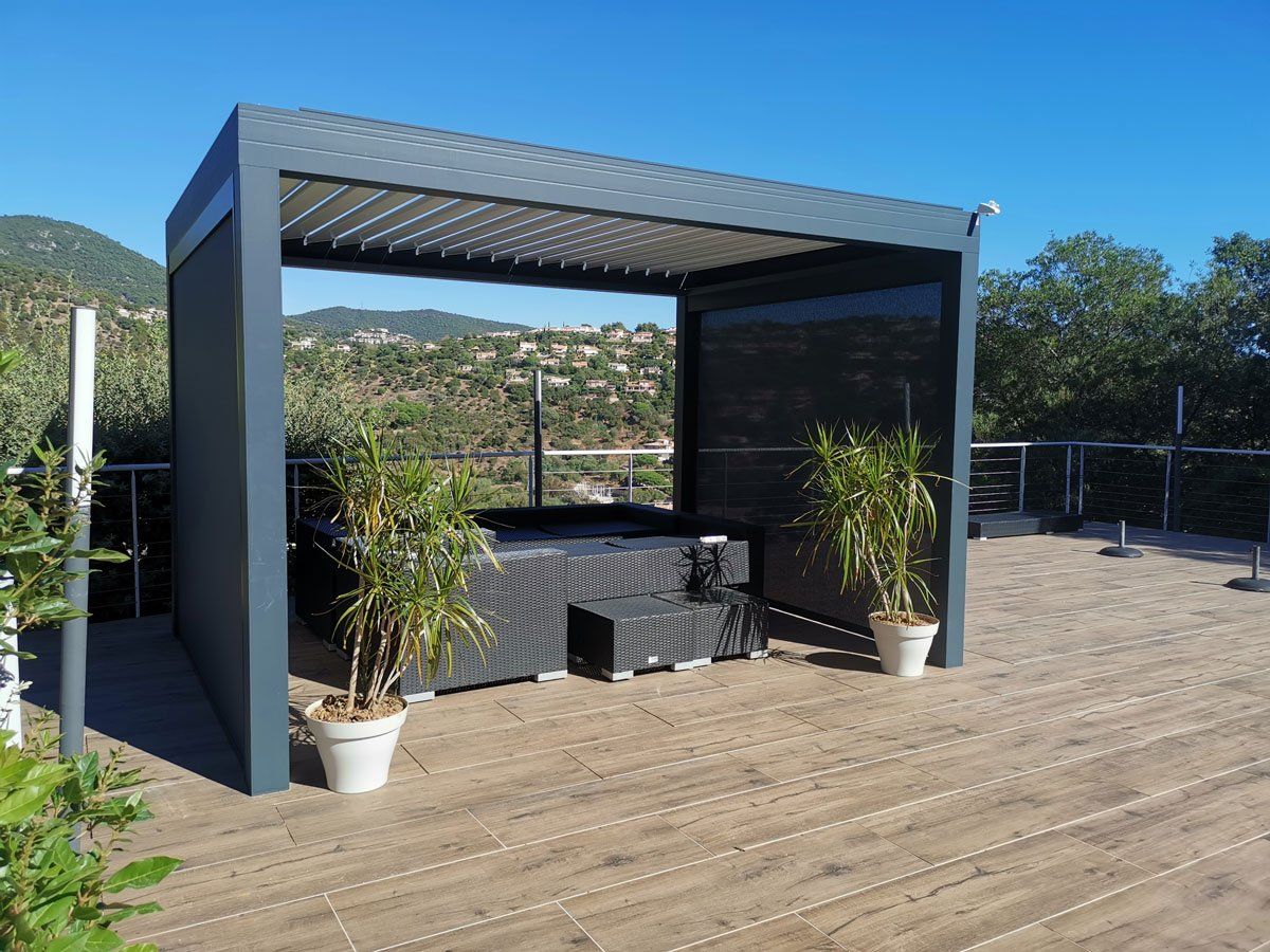 Pergola bioclimatique