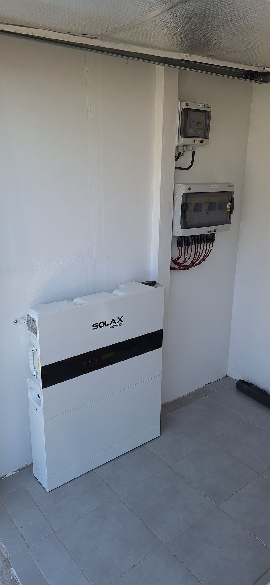 Mise en place d'onduleur photovoltaïque