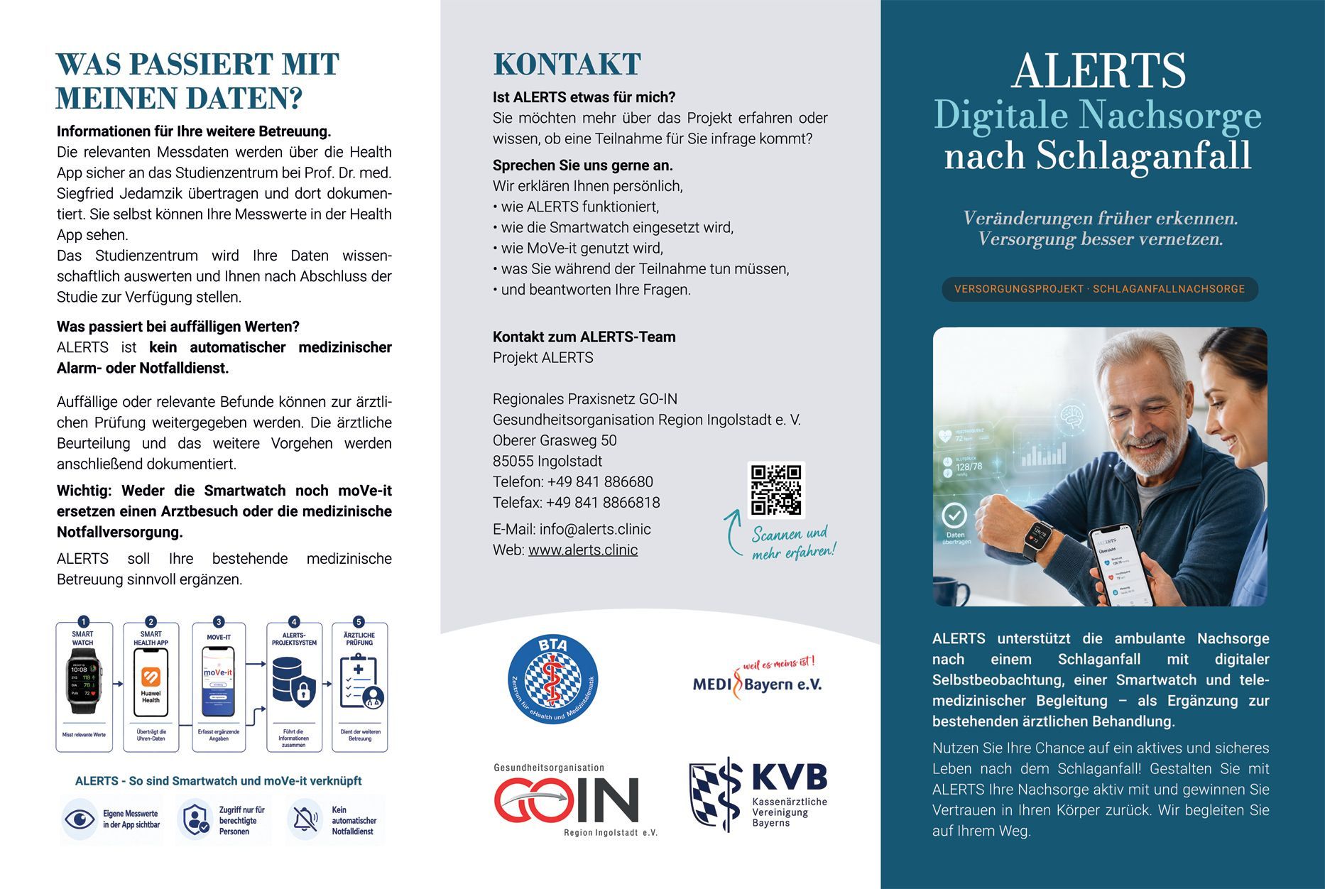 ALERTS-Flyer Außenseite