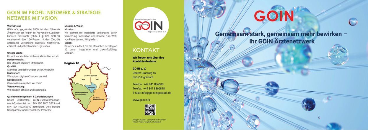 GOIN-Flyer Außenansicht
