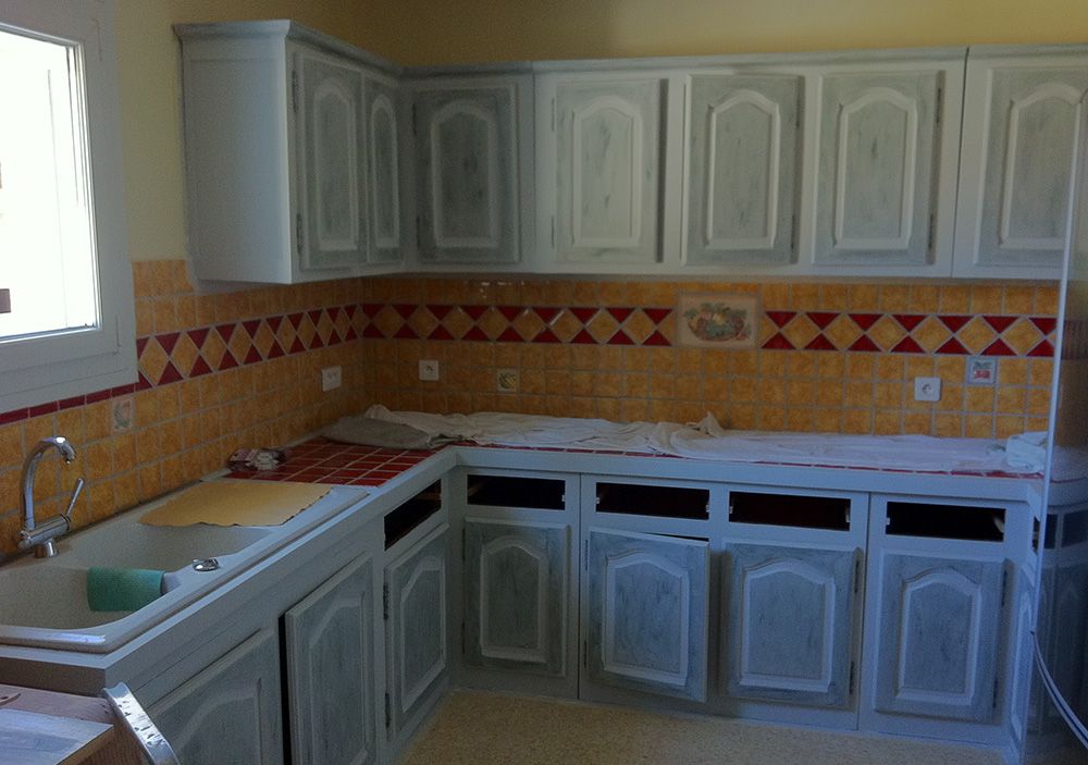 rénovation d'une cuisine ancienne