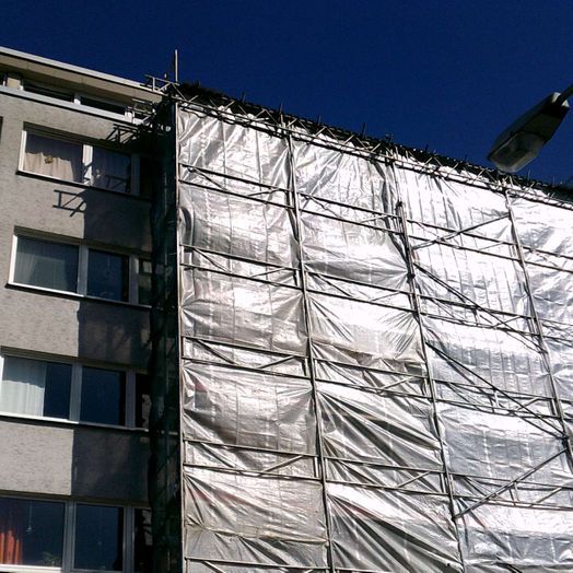 Detailaufnahme Gerüstbau