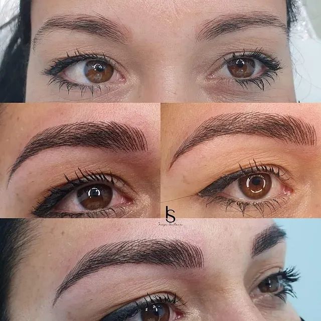 Un primer plano del ojo de una mujer con una máscara.