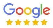 Un logotipo de Google con cuatro estrellas.