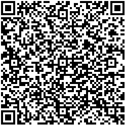 Ein schwarz-weißer QR-Code auf weißem Hintergrund.