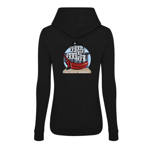 PLANCHE MORLAIX - SWEAT CAPUCHE FEMME