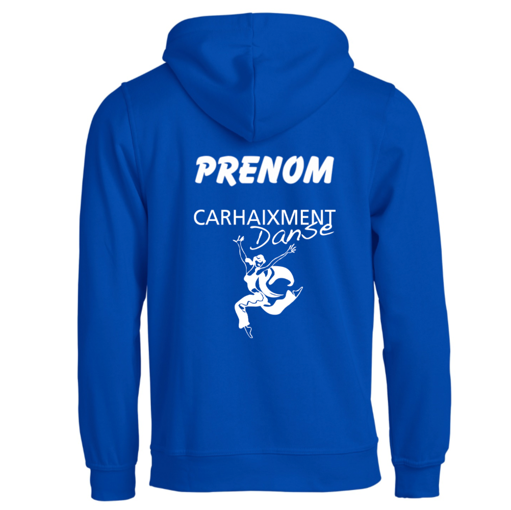 CARHAIXMENT DANSE - SWEAT CAPUCHE COTON ADULTE